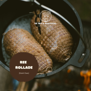 Ree Rollade | Kampvuur recept | Dutch Oven | Wildbroeders